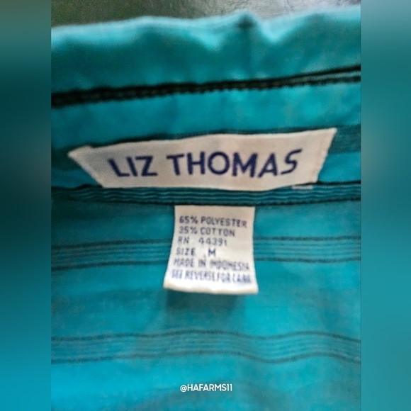 Liz Thomas Stripped Shirt - Picture 3 of 6